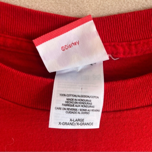 Disney Mickey Mouse Red Tshitt Size‎ XL - Picture 4 of 8